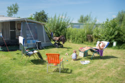 Seizoenplaatsen op Camping Tuinderij Welgelegen in Noord-Holland