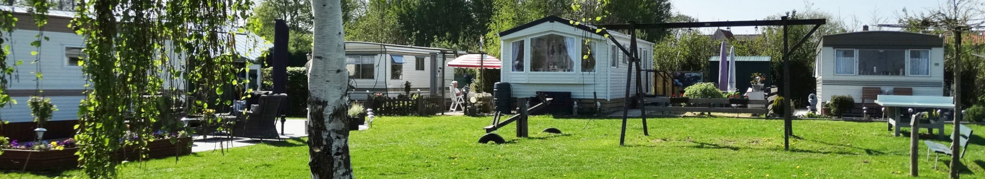 Stacaravan veld Camping Tuinderij Welgelegen